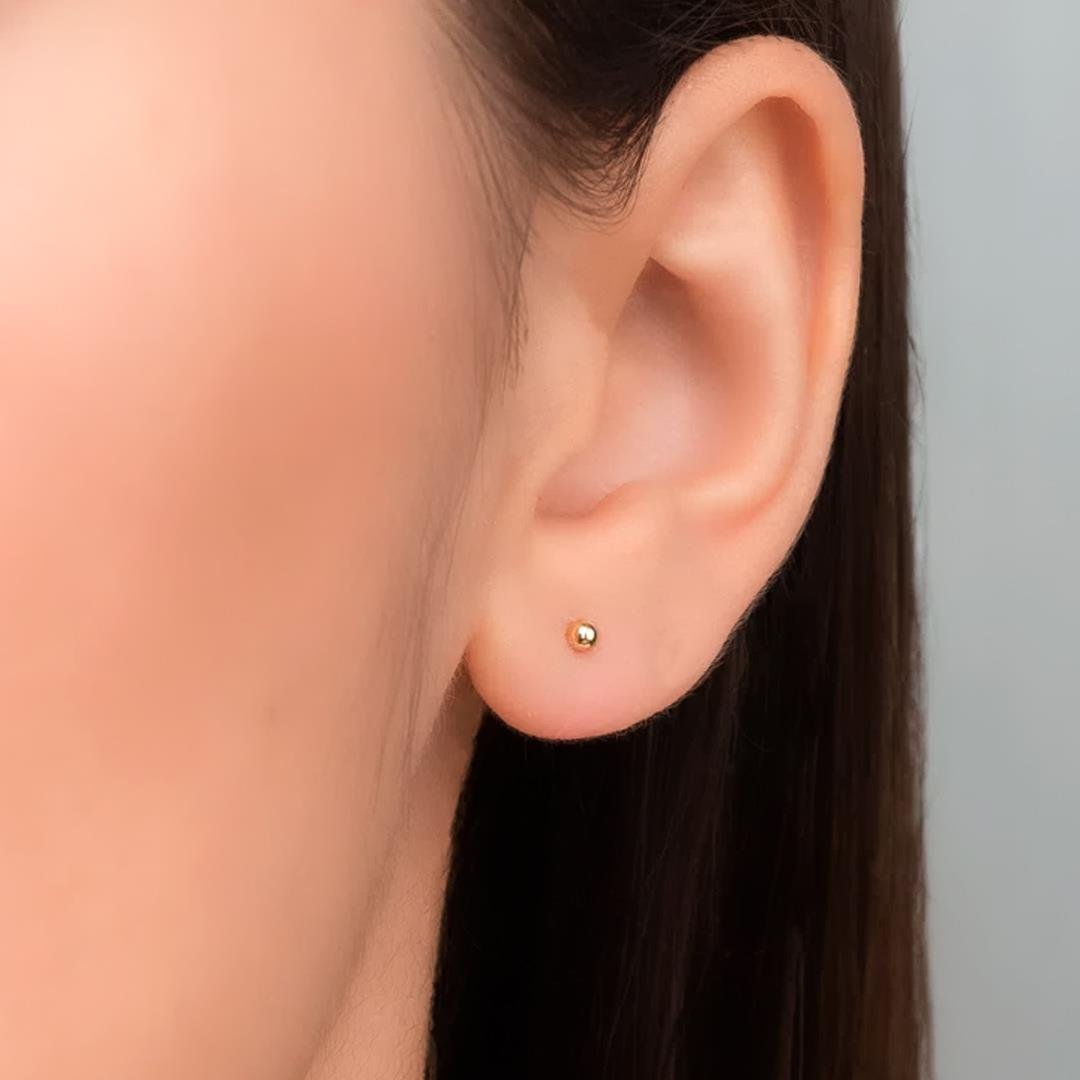 BRINCO BABY - BOLA 3MM - OA