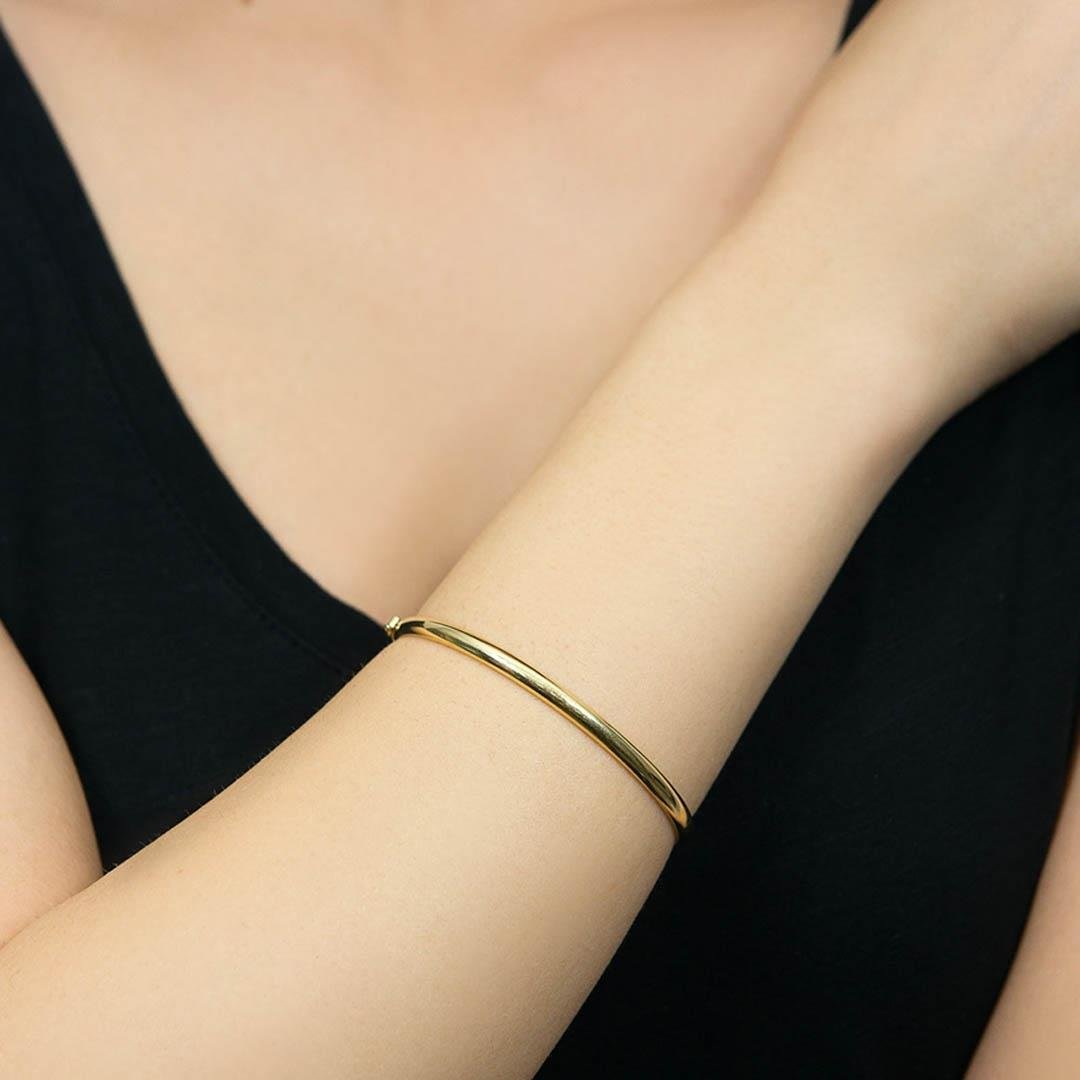 BRACELETE 1/2 CANA - 4MM - OA