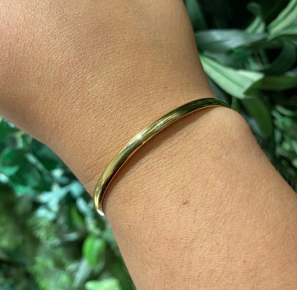 BRACELETE 1/2 CANA - 4MM - OA