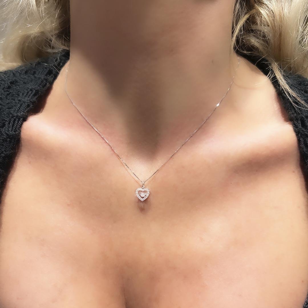PINGENTE SANSON DIAMONDS - CORAÇÃO - OB