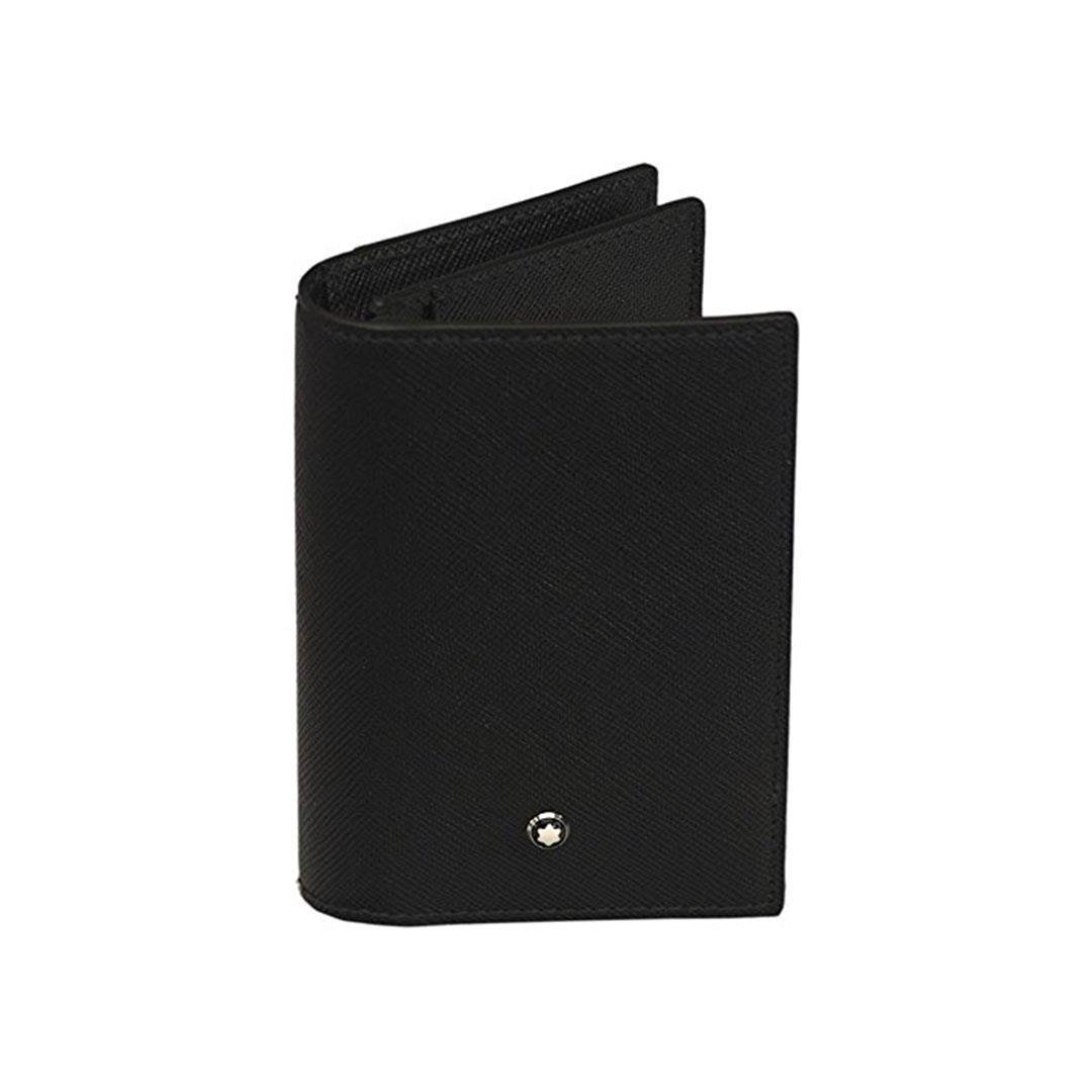 PORTA CARTAO MONTBLANC SARTORIAL PRETO