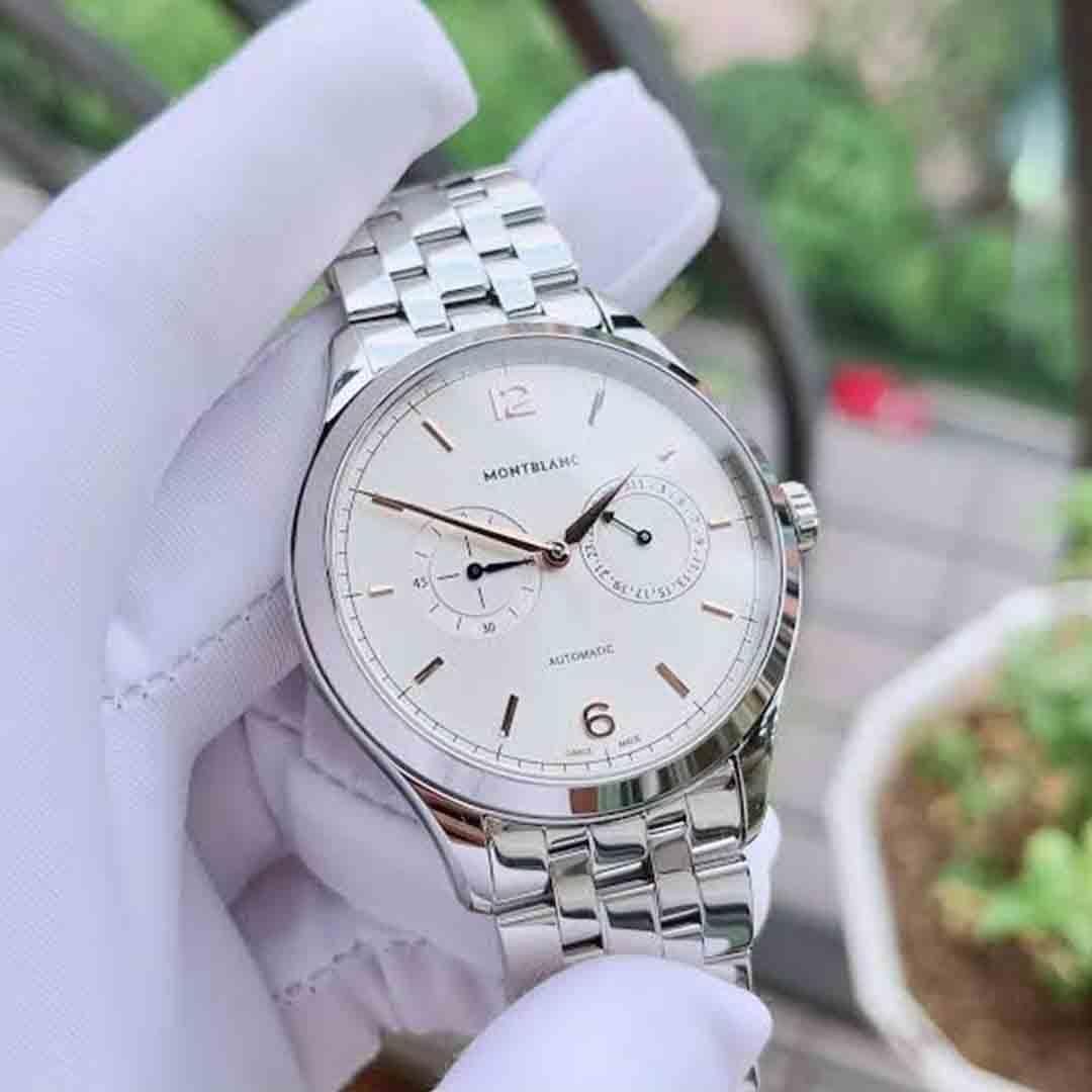 RELOGIO MONTBLANC HERITAGE TWINCOUNTER DATE