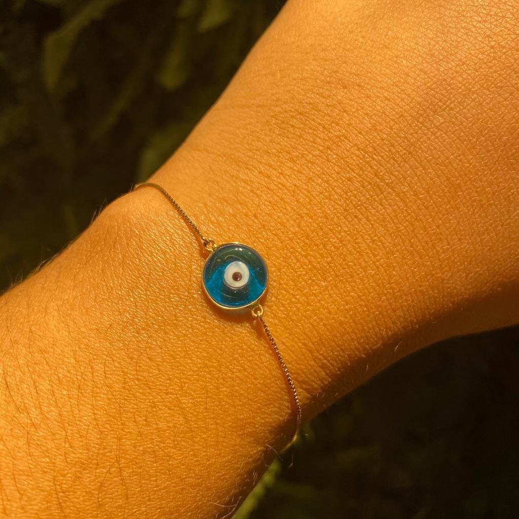 PULSEIRA OLHO GREGO AZUL - OA