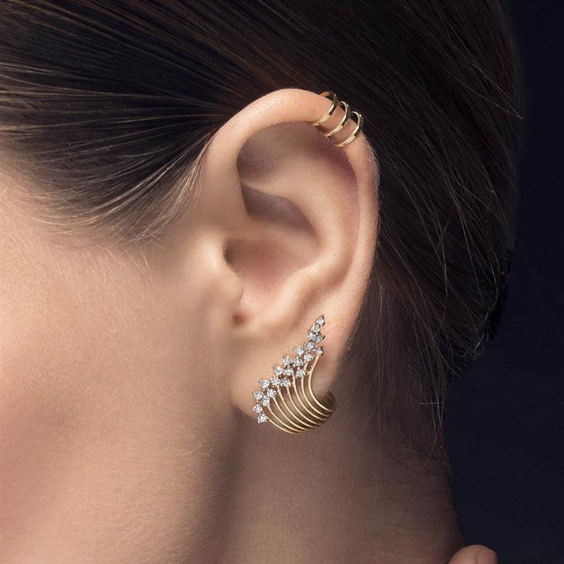 BRINCO - PIERCING DE ORELHA TRIPLO - OA