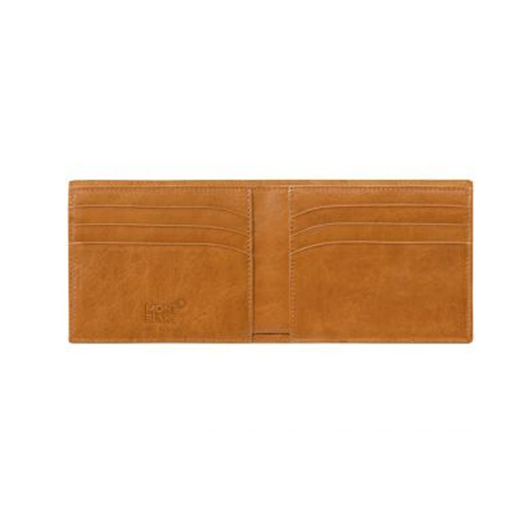 CARTEIRA 6CC MONTBLANC MEISTERSTUCK - MARROM - M CLARO