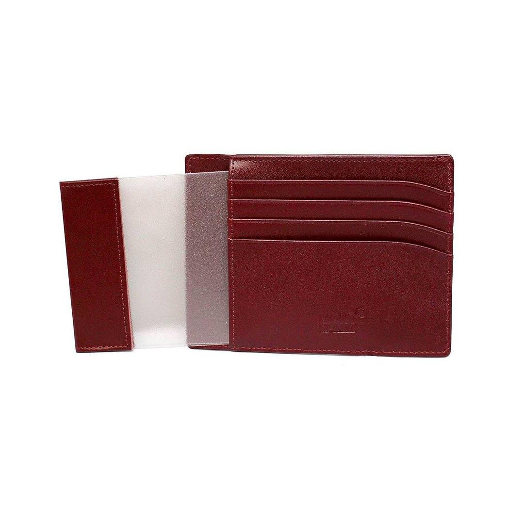 CARTEIRA 4CC MONTBLANC MEISTERSTUCK - BURGUNDY
