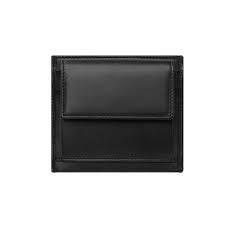 PORTA CARTÃO E PORTA MOEDA MONTBLANC - 3CC PRETO
