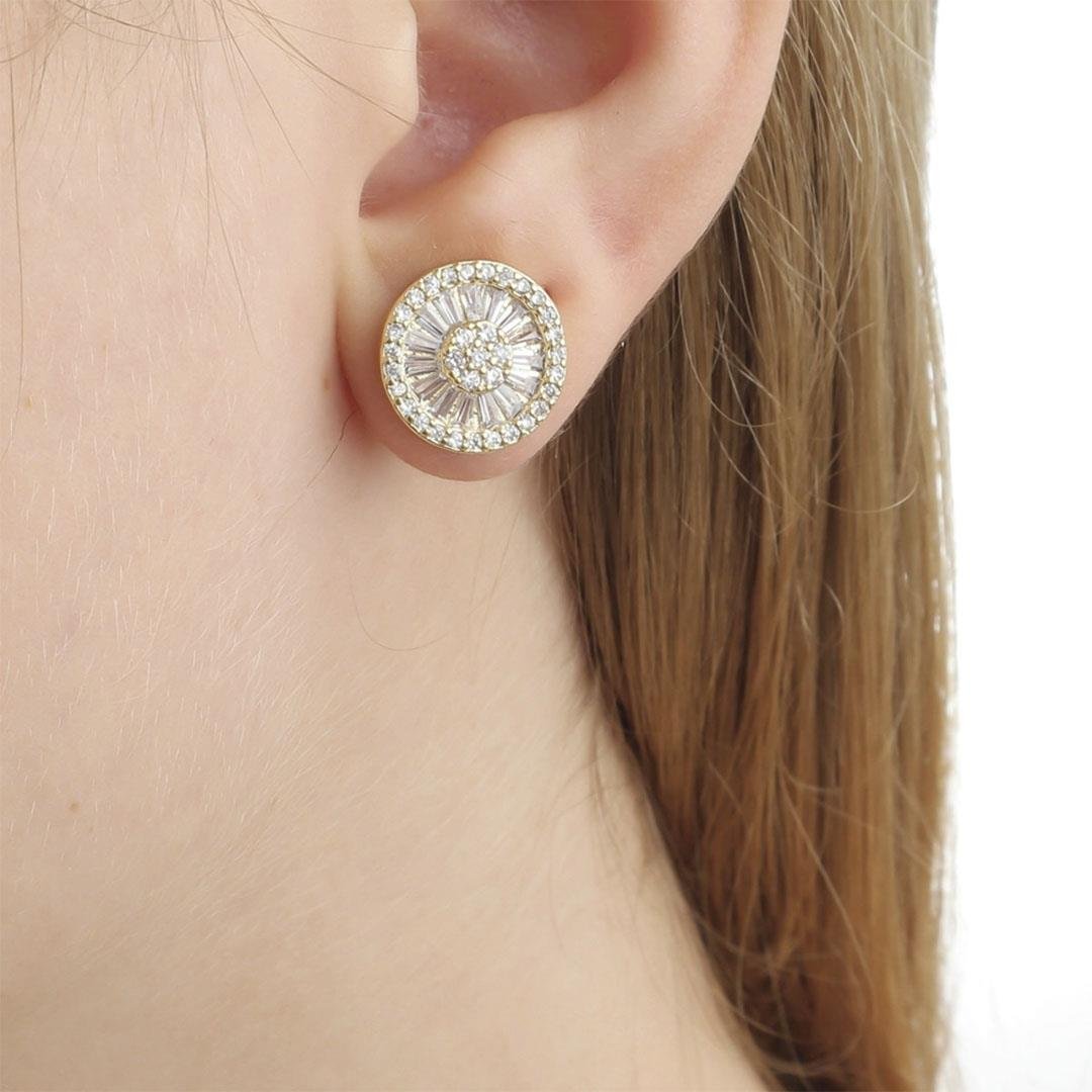 BRINCO PIZZA - DIAMANTES - P - 11MM - OA