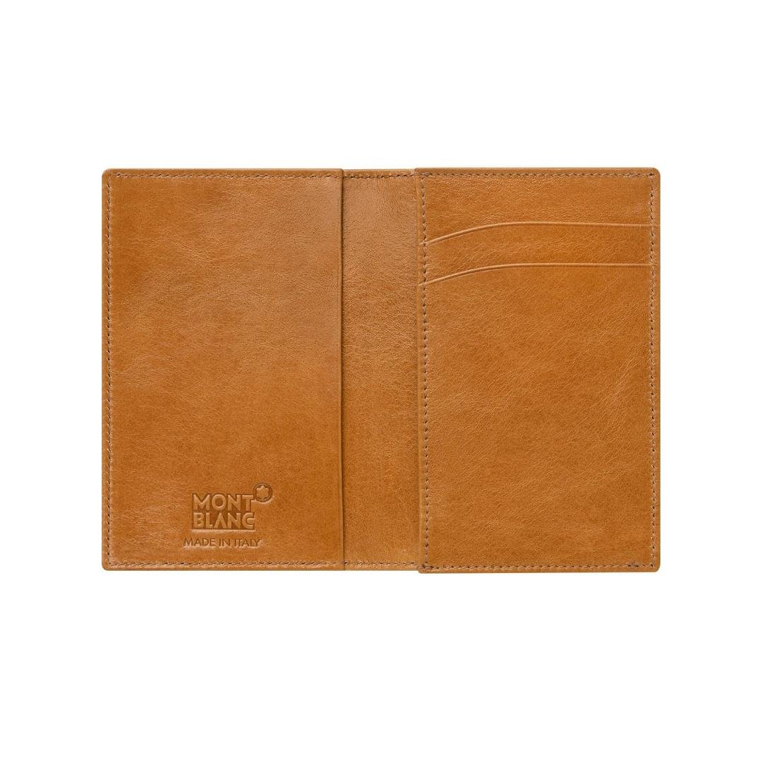 PORTA CARTAO MONTBLANC - MST MARROM
