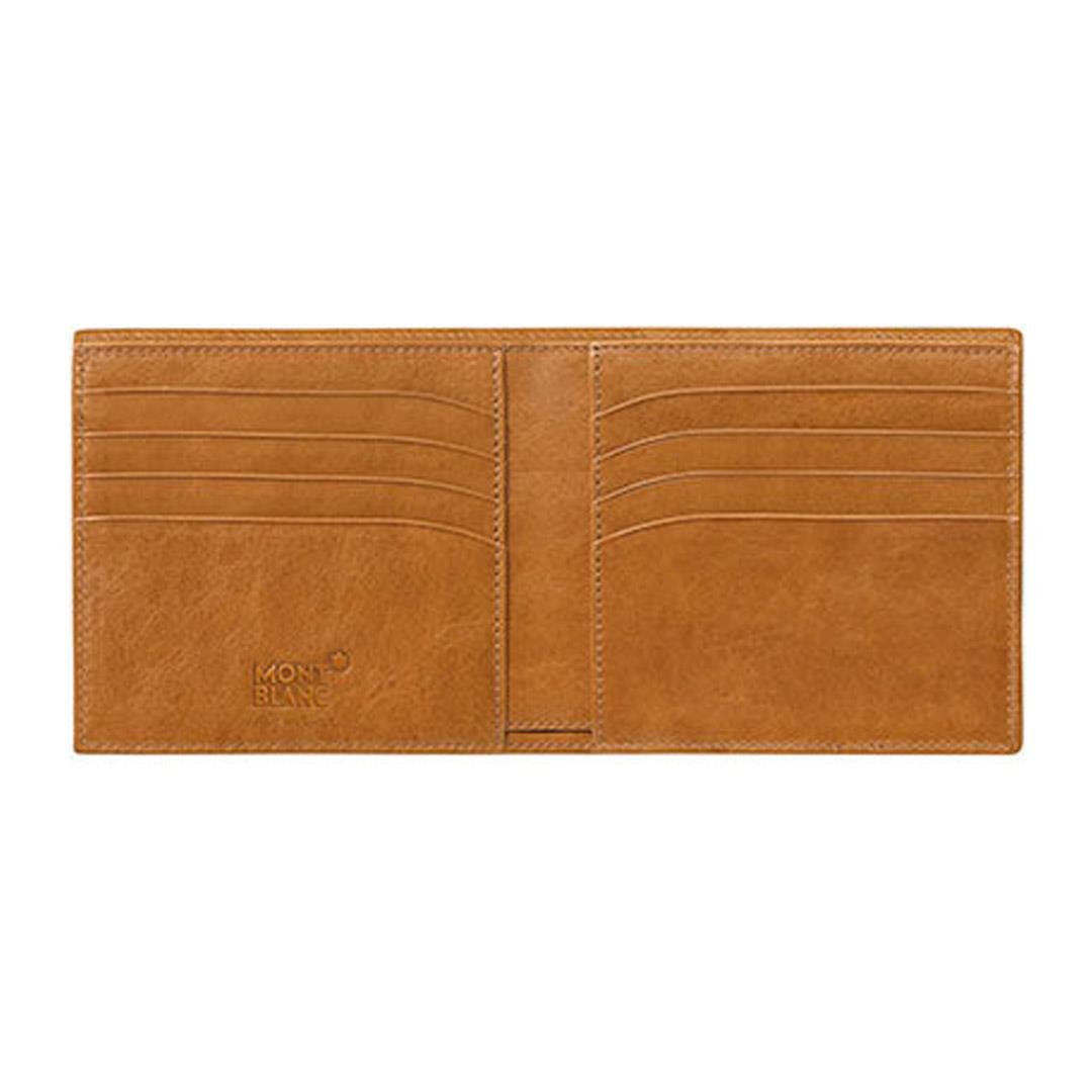 CARTEIRA MONTBLANC - MST AZUL MARROM - 8CC