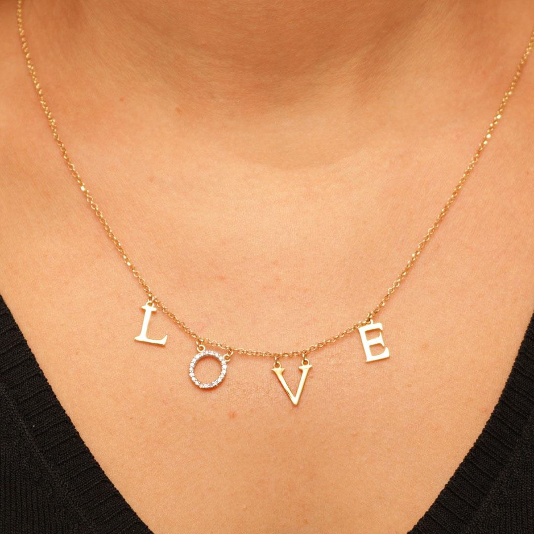 GARGANTILHA LOVE - OA