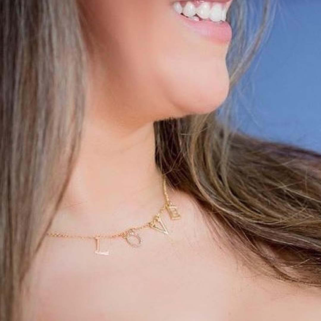 GARGANTILHA LOVE - OA