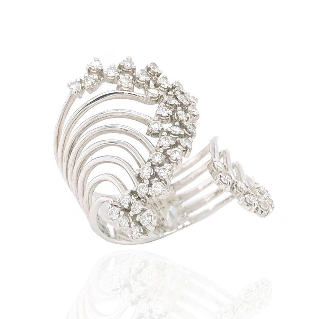 ANEL VICTOREM CASCATA - DIAMANTES - OB