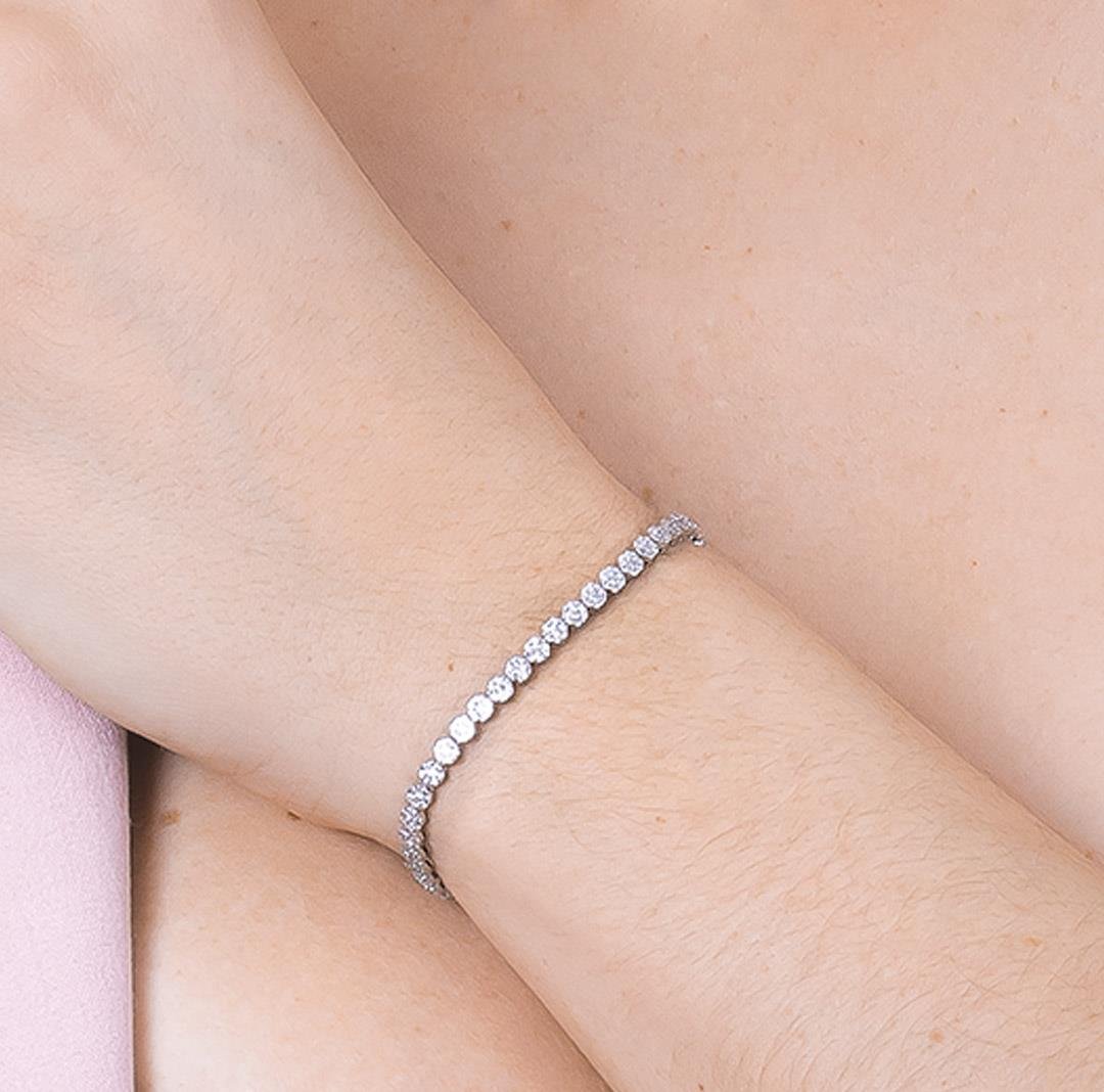 PULSEIRA RIVIERA COM DIAMANTES - OB