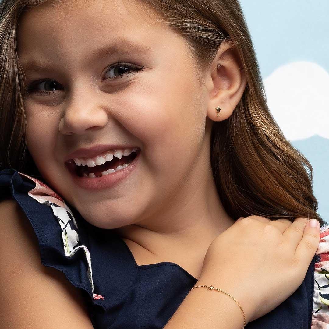 PULSEIRA INFANTIL - ESTRELA E DIAMANTE - OA