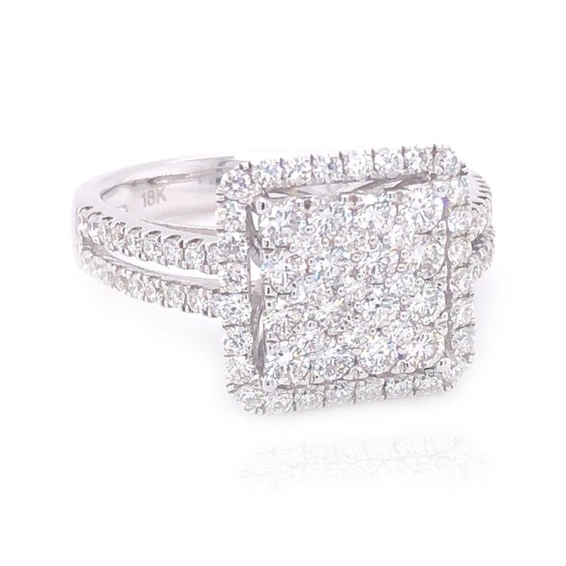 ANEL SQUARE - DIAMANTES - OB