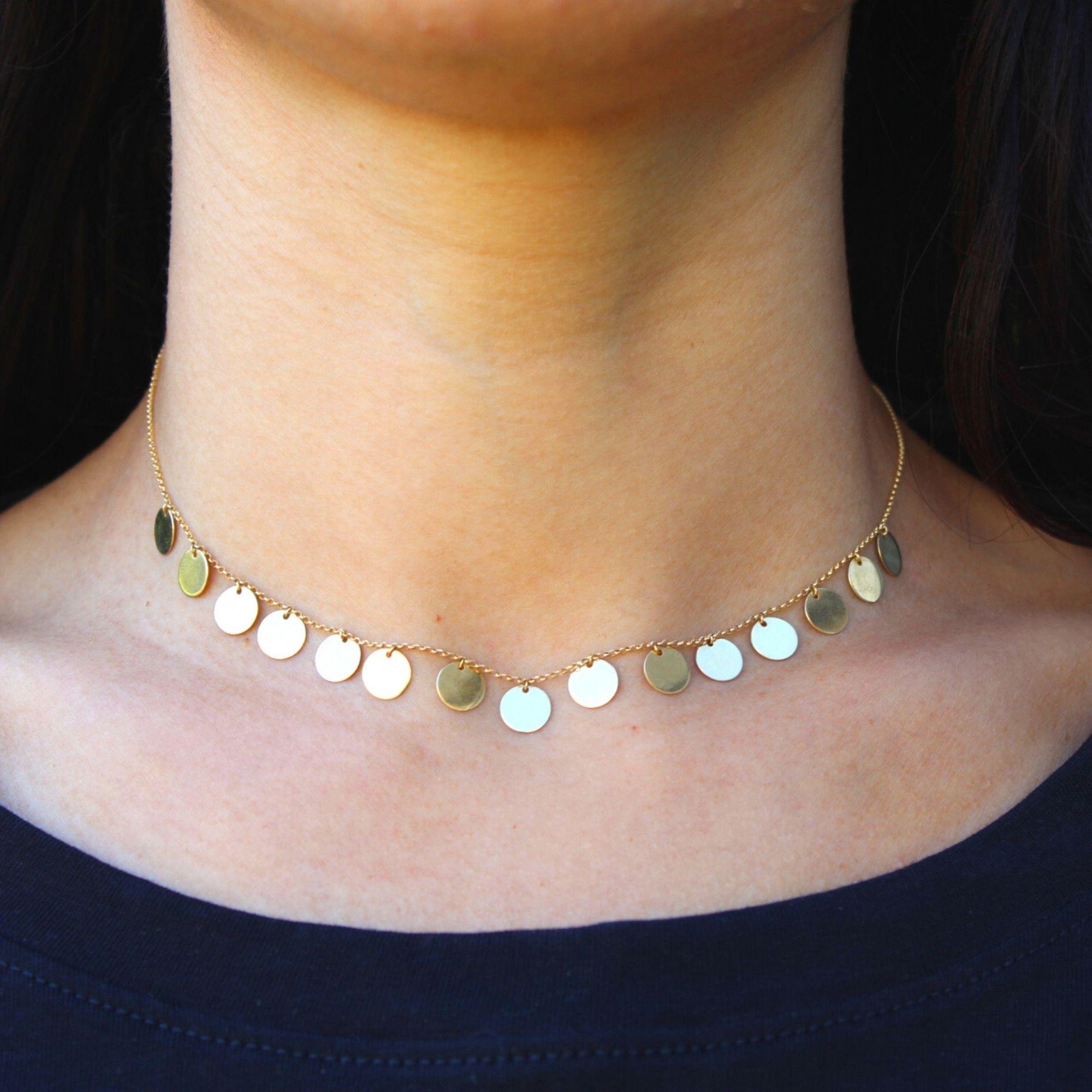 CHOKER CÍRCULOS - OA 