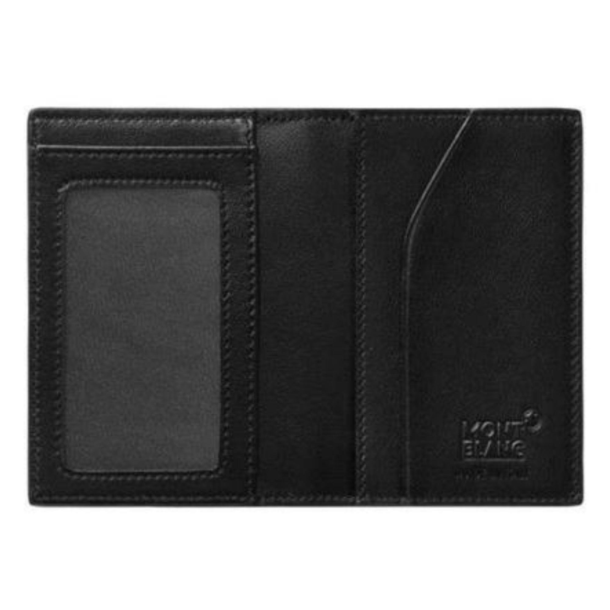 PORTA CARTAO MONTBLANC - CLIP EXTREME 2.0 - PRETO E AZUL
