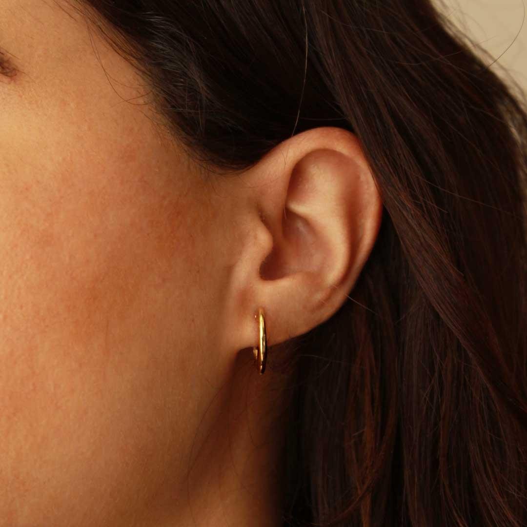 BRINCO ARGOLA OVAL - 15,5MM - OA