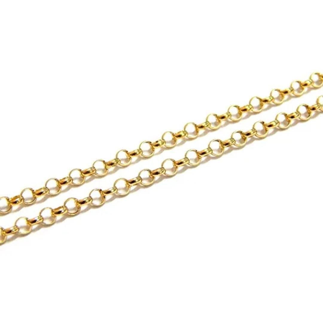 CORRENTE ELOS PORTUGUESES - 3,2MM - 45CM - OA