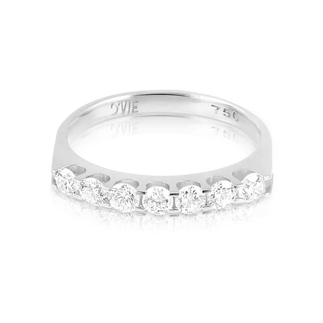 ANEL MEIA ALIANÇA SUPREMA - DIAMANTES - 10PTS - OB
