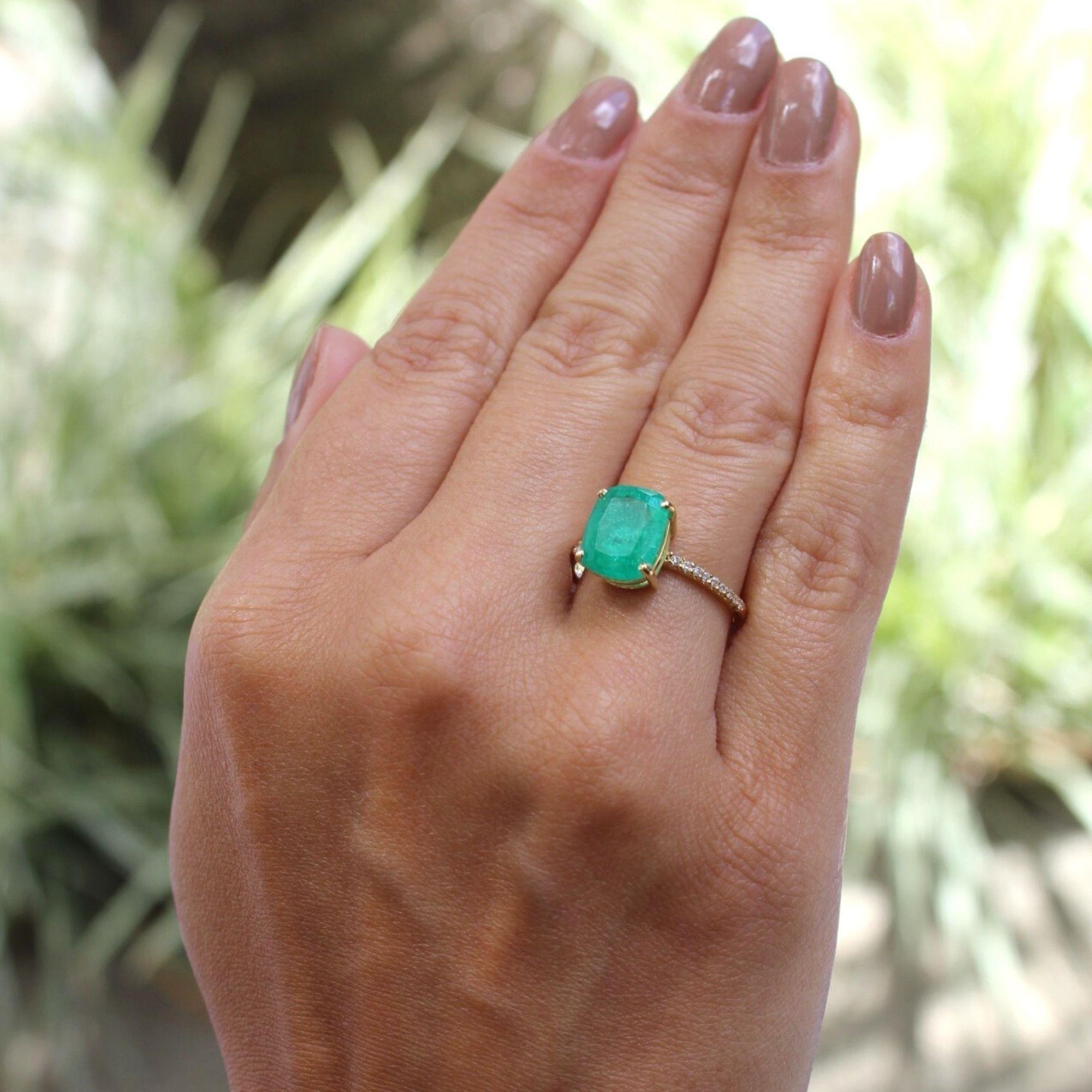 ANEL COSTA SMERALDA - CUSHION 8X10MM - OA