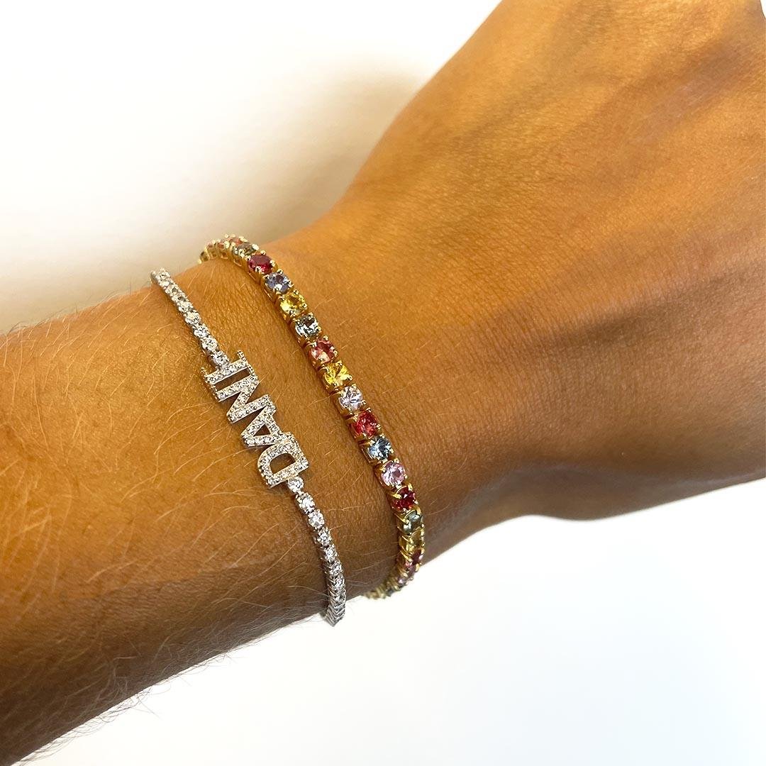 PULSEIRA RIVIERA NOMES - DANI - 2PTS - 17CM - OB