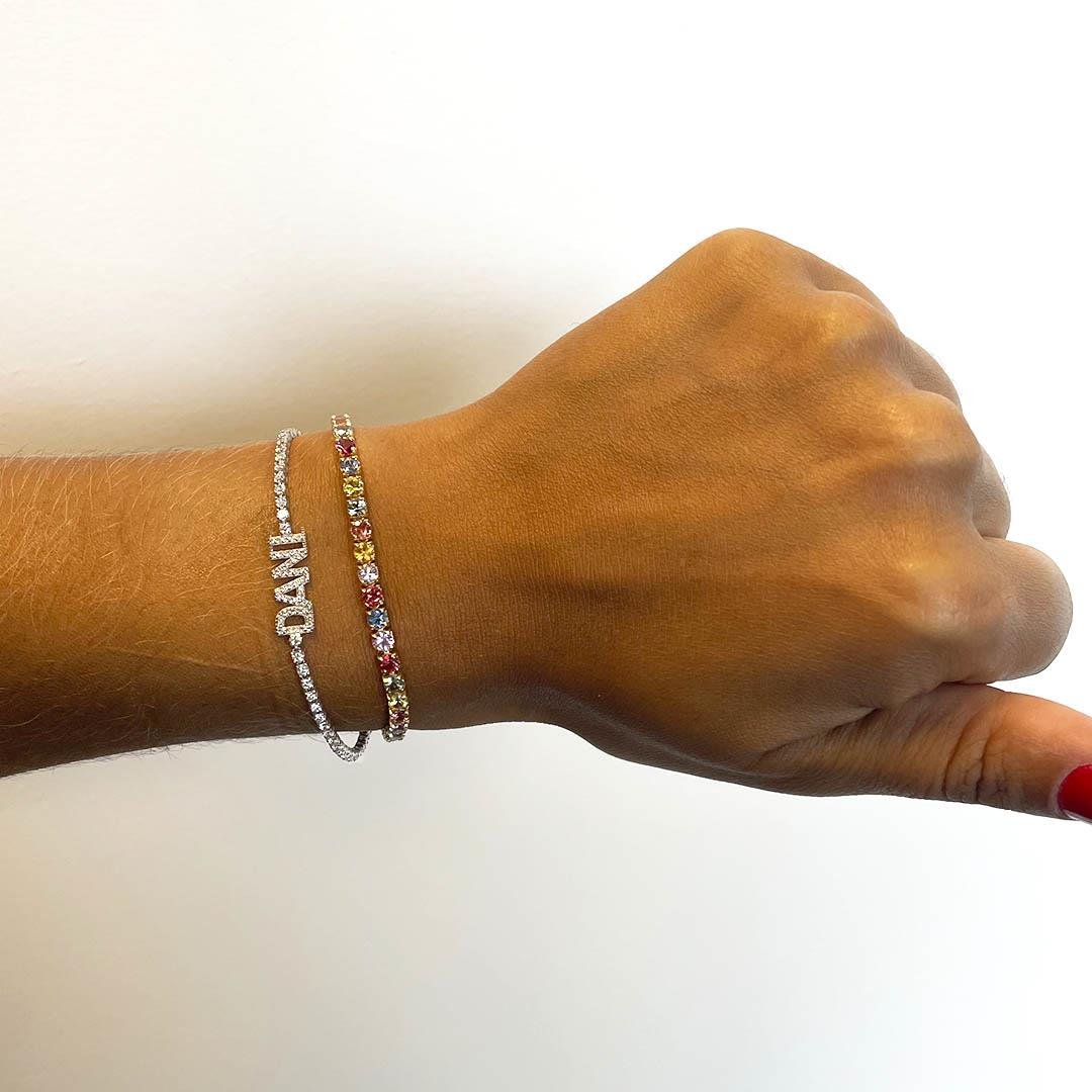 PULSEIRA RIVIERA NOMES - DANI - 2PTS - 17CM - OB