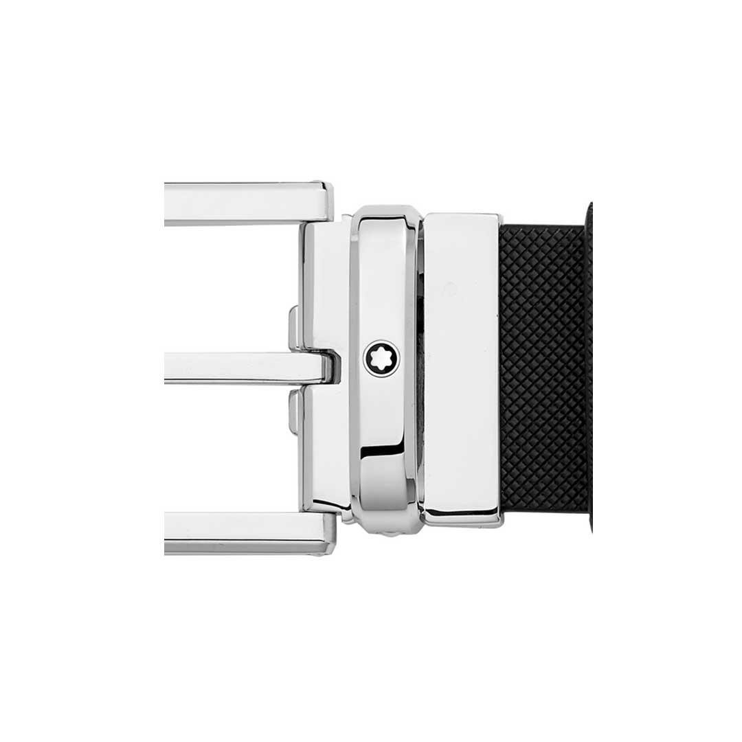 CINTO MONTBLANC - LINHA MEISTERSTUCK - REVERSÍVEL PRETO