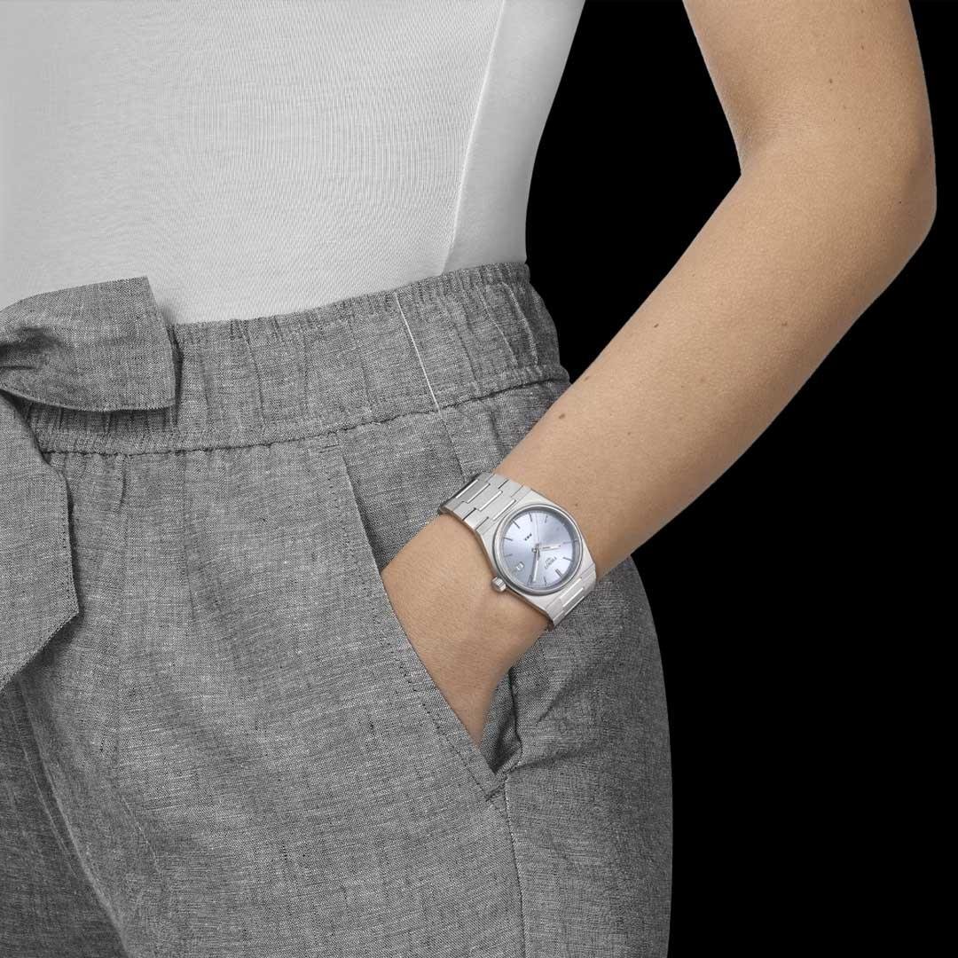 Dvie Joalheria by Bruno Koehler - RELOGIO TISSOT PRX - AZUL - AÇO