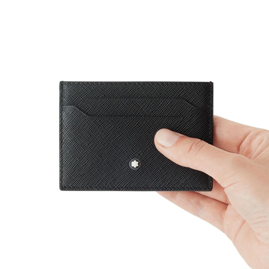 PORTA CARTÃO MONTBLANC - SARTORIAL - PRETO