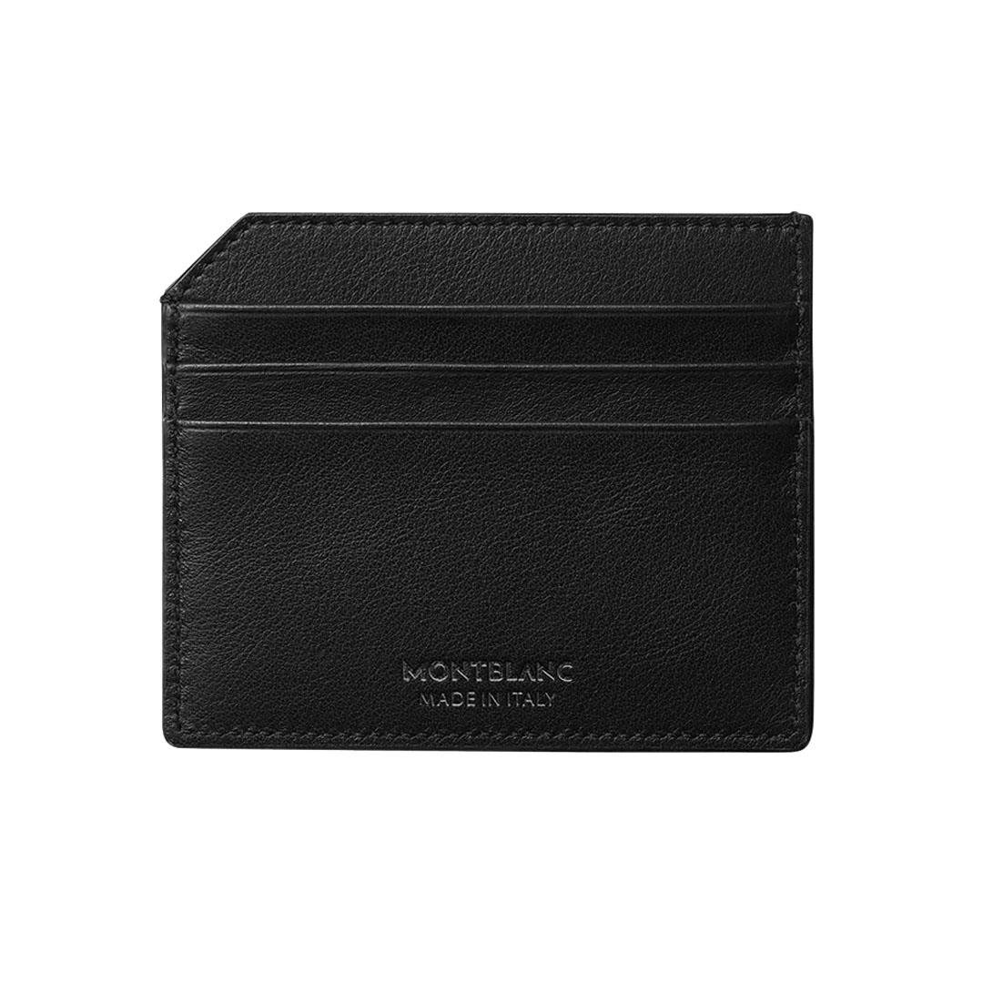 PORTA CARTÃO MONTBLANC - SELECTION SOFT 6CC - PRETO