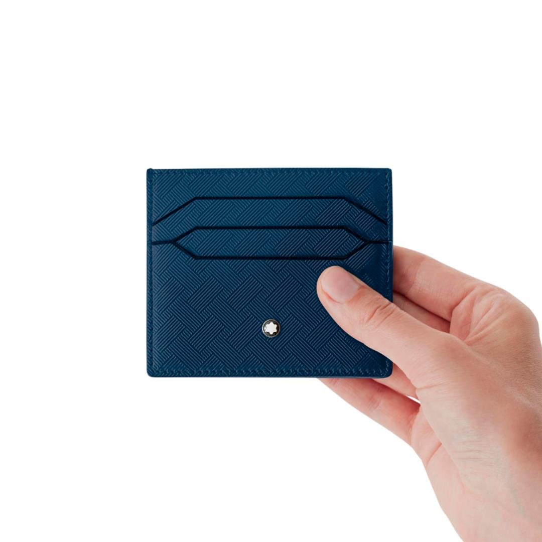 PORTA CARTÃO MONTBLANC - EXTREME 3.0 6CC - AZUL
