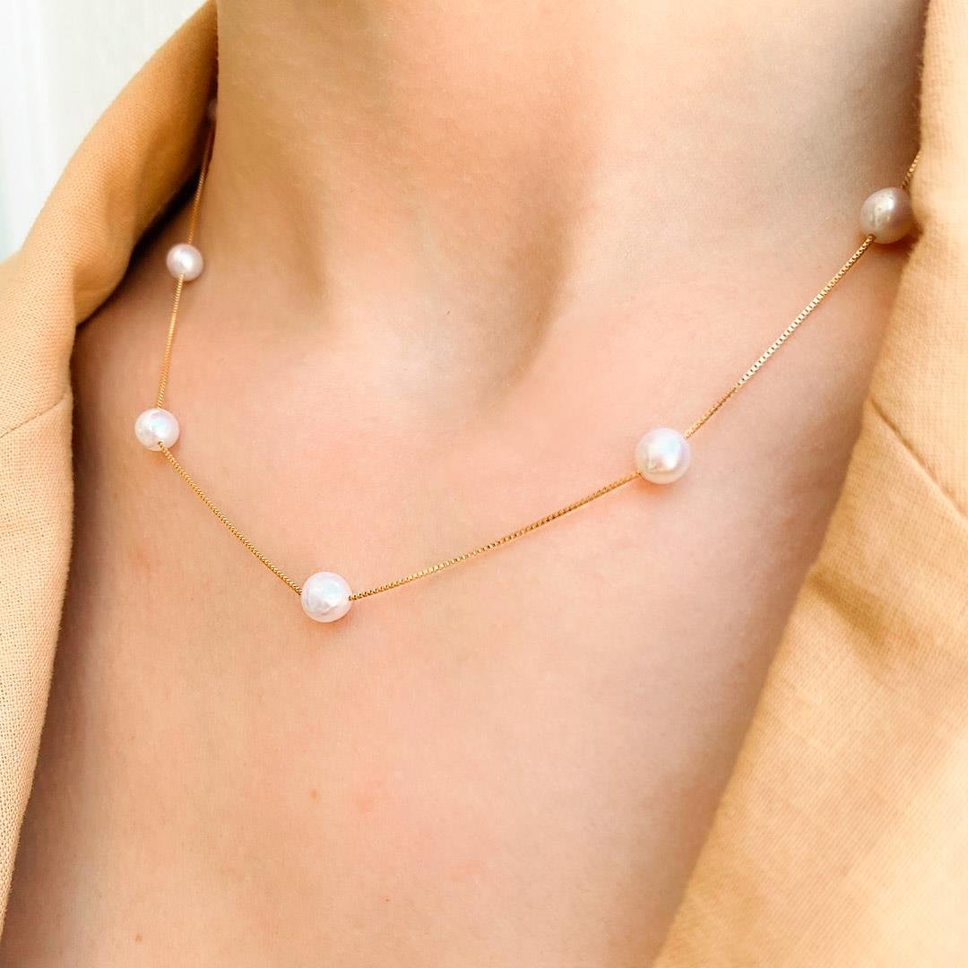 GARGANTILHA 7 PEROLAS - OA