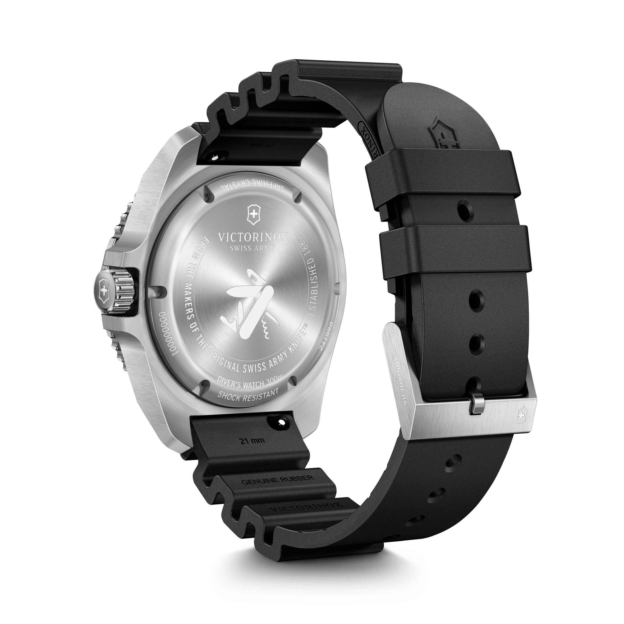 RELOGIO VICTORINOX - DIVE PRO - QUARTZO - BORRACHA - PRETO