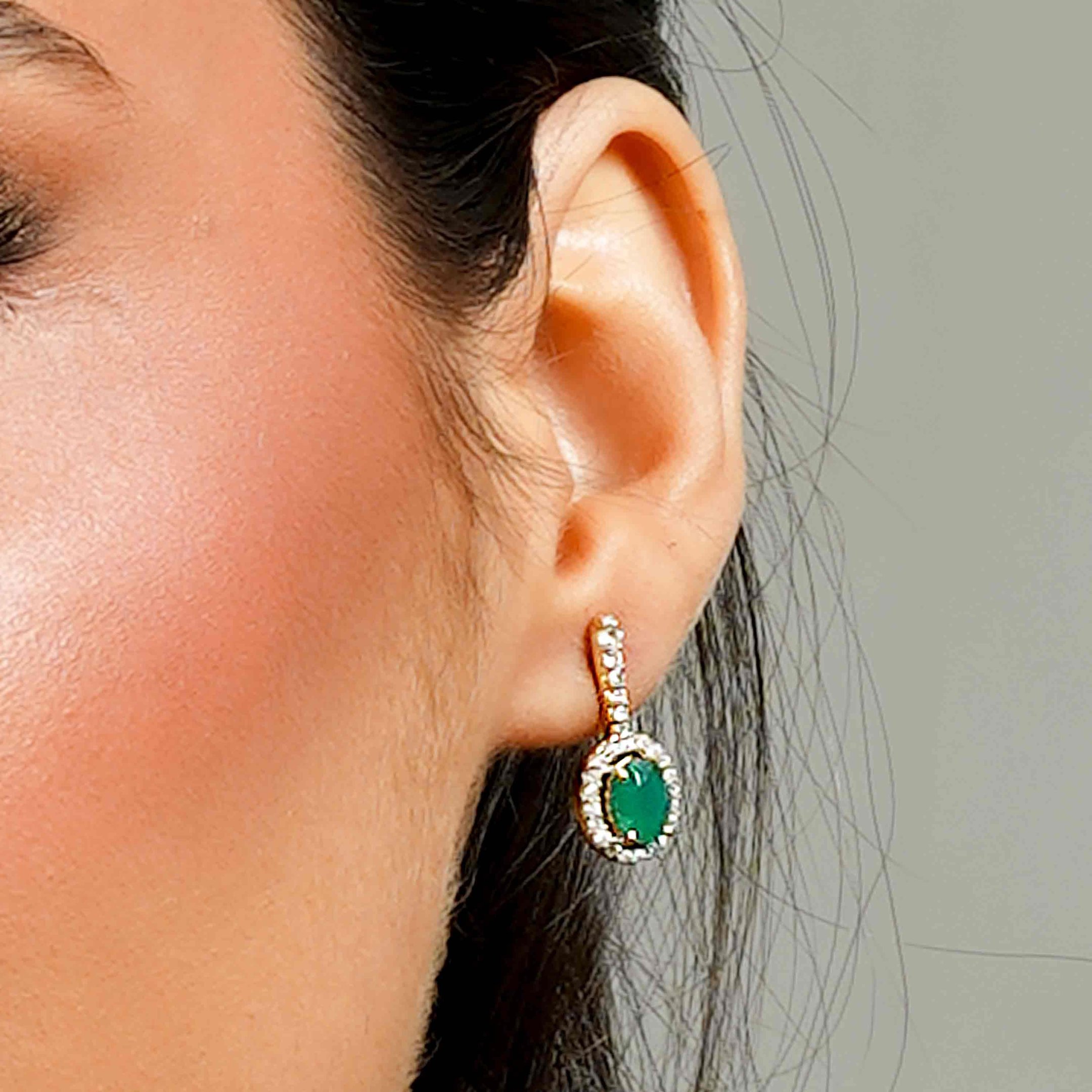 BRINCO GEMS - OVAL - 5X7 - CRISOPRASIO- OA