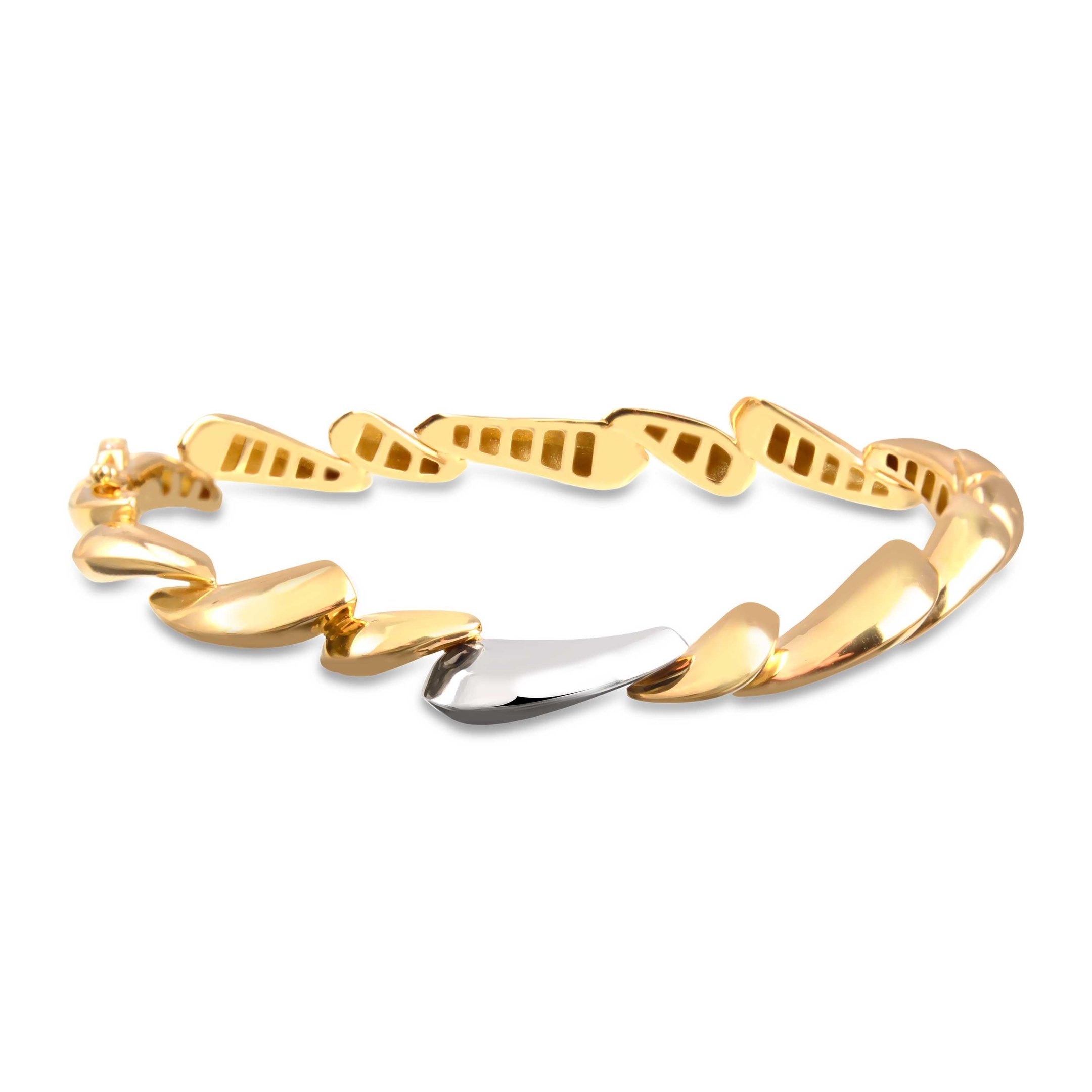 BRACELETE FOGO - BICOLOR